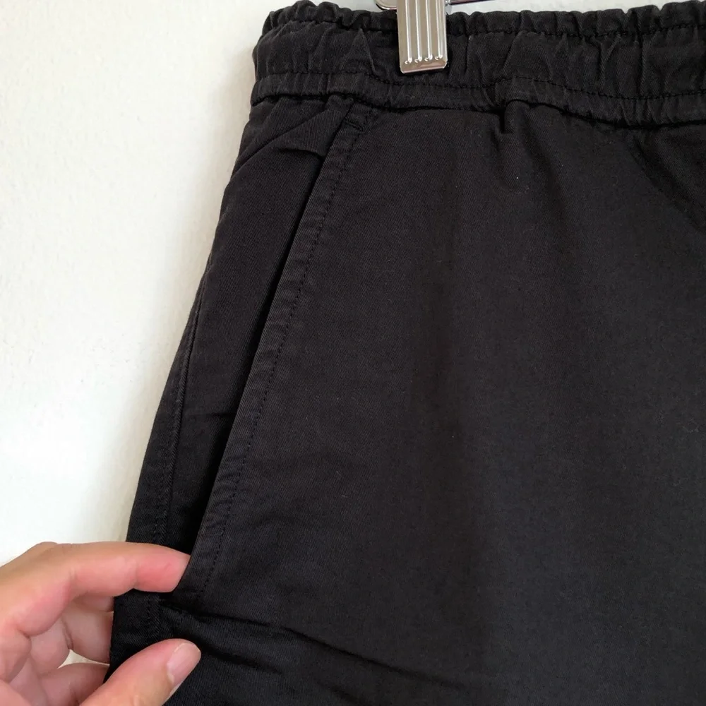 Everlane Black Drawstring Shorts Size Large